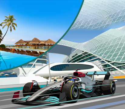 Abu Dhabi Grand Prix with Maldives