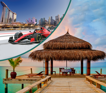Singapore Grand Prix with Maldives