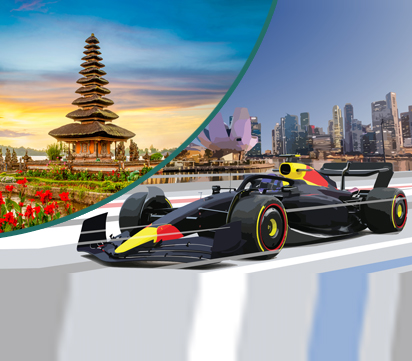 Singapore Grand Prix with Bali
