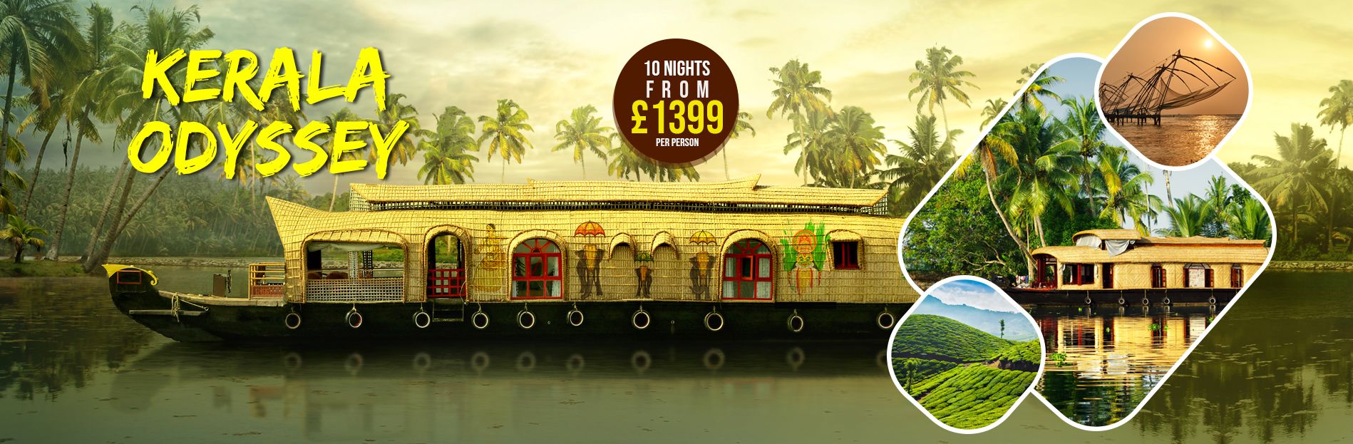 Luxurious Peace of Central & North Kerala